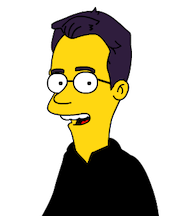 Picture resembling Alexej Behnisch in the style of The Simpsons